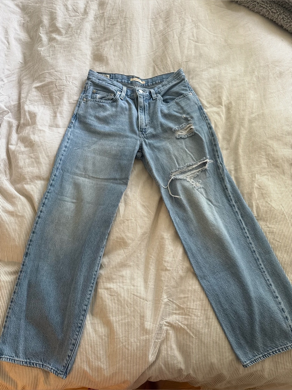 Levi’s Baggy Dad Distressed Jeans
